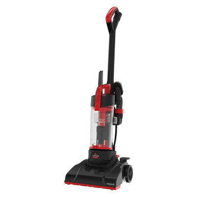 CleanView Compact Upright Vacuum, Fits In Dorm Rooms & Apartments, Lightweight with Powerful Suction and Removable Extension Wand, 3508, Red,black