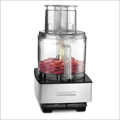 Cuisinart 14 Cup Food Processor, Includes Stainless Steel Standard Slicing Disc (4mm), Medium Shredding Disc, & Stainless Steel Chopping/Mixing Blade, DFP-14BCNY