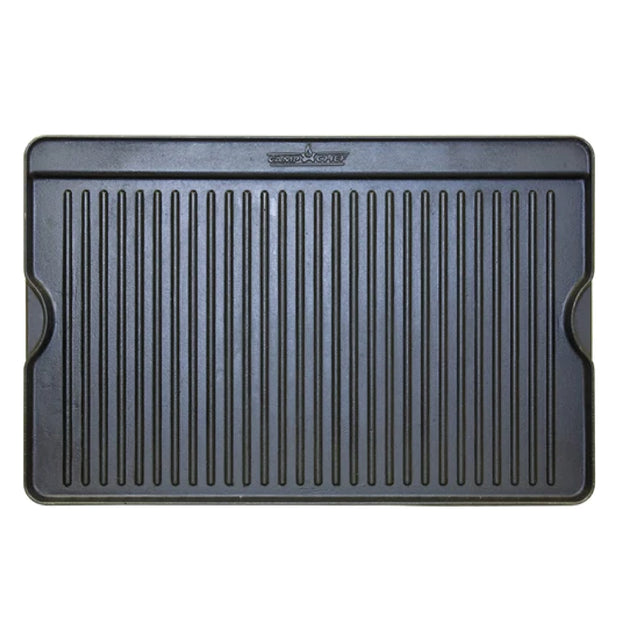 Camp Chef Reversible Pre-seasoned Cast Iron Griddle, Cooking Surface 16" x 24"