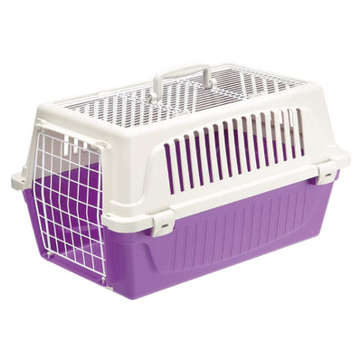 Ferplast Atlas Pet Carrier | Small Pet Carrier for Dogs & Cats w/Top & Front Door Access