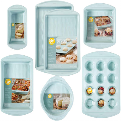 Texturra Performance Non-Stick Bakeware Baking Pans Set, 7-Piece
