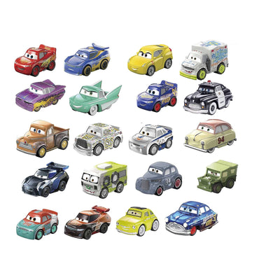 Car Toys Mini Racers 21-Pack of Collectible Die-Cast Toy Cars & Trucks Inspired by Movie Characters [Amazon Exclusive]