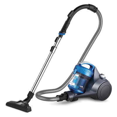 WhirlWind Bagless Canister Vacuum Cleaner, Lightweight Vac for Carpets and Hard Floors, Blue