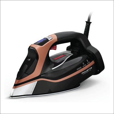 Rowenta Steam Force Pro Stainless Steel Soleplate Steam Iron for Clothes 400 Microsteam Holes 1850 Watts Ironing, Fabric Steamer, Garment Steamer, Powerful Steam, Auto-Off DW9540