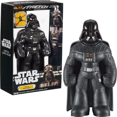 STRETCH ARMSTRONG Star Wars Darth Vader Action Figure - Collectible Action Figure for Your Padawan - Black Helmet Series Lord Vader Large 10-Inch Stretch - Stretchy Toy for Ages 5, 6, 7, 8