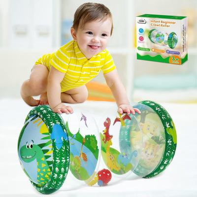 Baby Beginner Crawling Toys: Infants Crawl Climbing Ball Best Educational Games Roller for 3-12 Months 1 2 3 Years Old Toddler Gifts for Christmas|Birthdays|Tummy Time|Outdoor|Indoor Activities